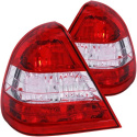 Mercedes Benz C Class W202 1994-2000 4DR Taillights Red/Clear ANZO