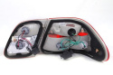 Mercedes Benz E Class W210 1996-2002 Taillights Red/Clear G2 ANZO