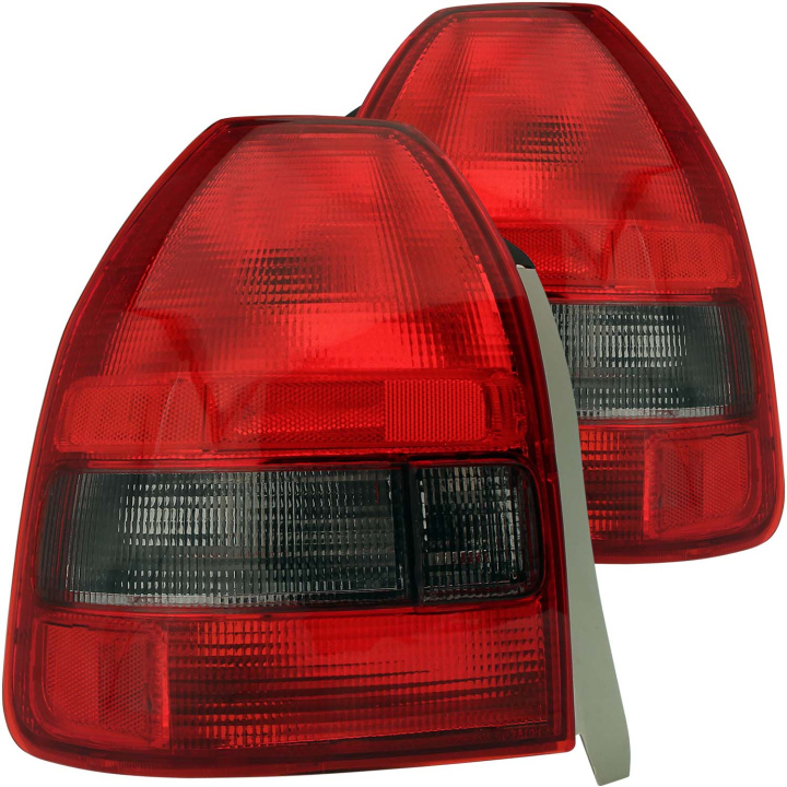 Honda Civic 3Dr 1996-2000 Tail Lights ANZO in the group Select car model / Honda / Civic EJ-EK-EM 96-00 / Styling at DDESIGN Scandinavia AB (anz221193)