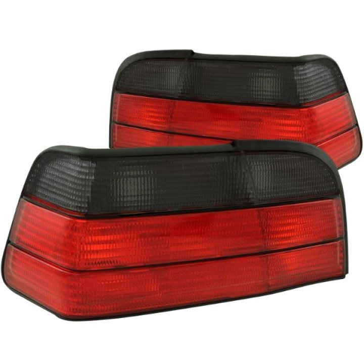 BMW 3 Serie E36 1992-1998 2DR Taillights Red/Smoke ANZO in the group Select car model / BMW / 3-series (E36) 1990-2000 / Styling / Lights at DDESIGN Scandinavia AB (anz221199-3764)