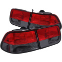Honda Civic 1996-2000 2DR Taillights Red/Smoke ANZO
