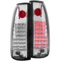 Chevrolet K1500 1988-1998 LED Taillights Chrome ANZO