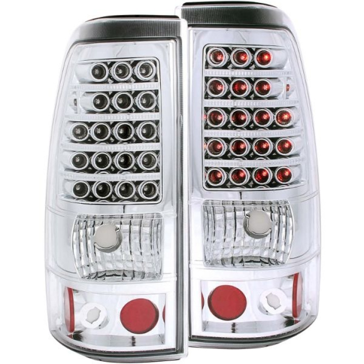 Chevrolet Silverado 2500 2003-2006 LED Taillights Chrome ANZO in the group Select car model / Chevrolet / Silverado 99-07 / Styling at DDESIGN Scandinavia AB (anz311008-2274)