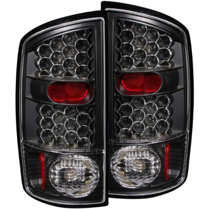 Dodge RAM 3500 2003-2006 LED Taillights Black ANZO in the group Select car model / Dodge / Ram 01-08 / Styling at DDESIGN Scandinavia AB (anz311018-2131)