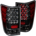 Nissan Titan 2004-2015 w/o Bed Light LED Taillights Black ANZO
