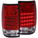 Toyota PICKUP 1989-1995 LED Taillights Red/Clear ANZO