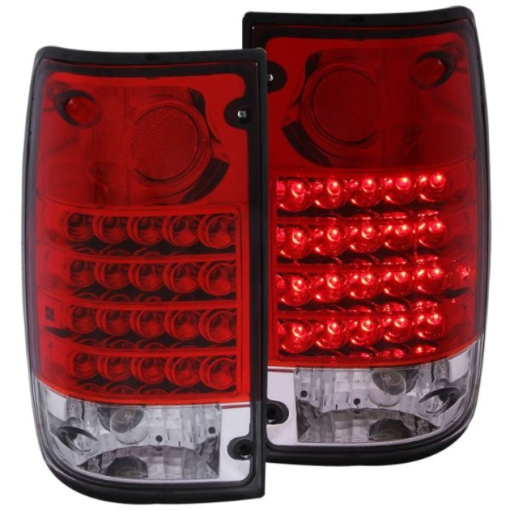 Toyota PICKUP 1989-1995 LED Taillights Red/Clear ANZO in the group Select car model / Toyota / Older models & Engines at DDESIGN Scandinavia AB (anz311043-2407)