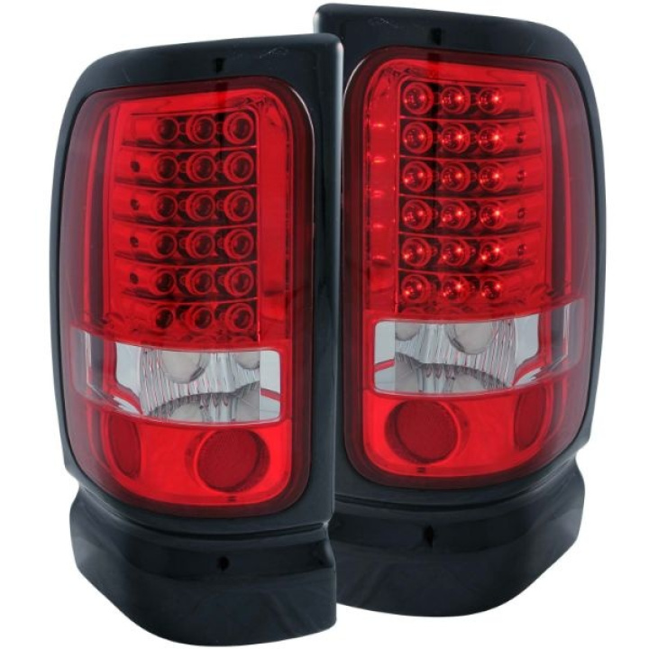 Dodge RAM 1994-2001 LED Taillights Red/Clear ANZO in the group Select car model / Dodge / Ram 93-01 / Styling at DDESIGN Scandinavia AB (anz311052-2415)