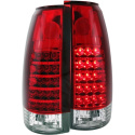 Chevrolet K3500 1988-2000 LED Taillights Red/Clear ANZO