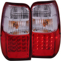 Toyota 4 Runner 2001-2002 LED Taillights Red/Clear ANZO