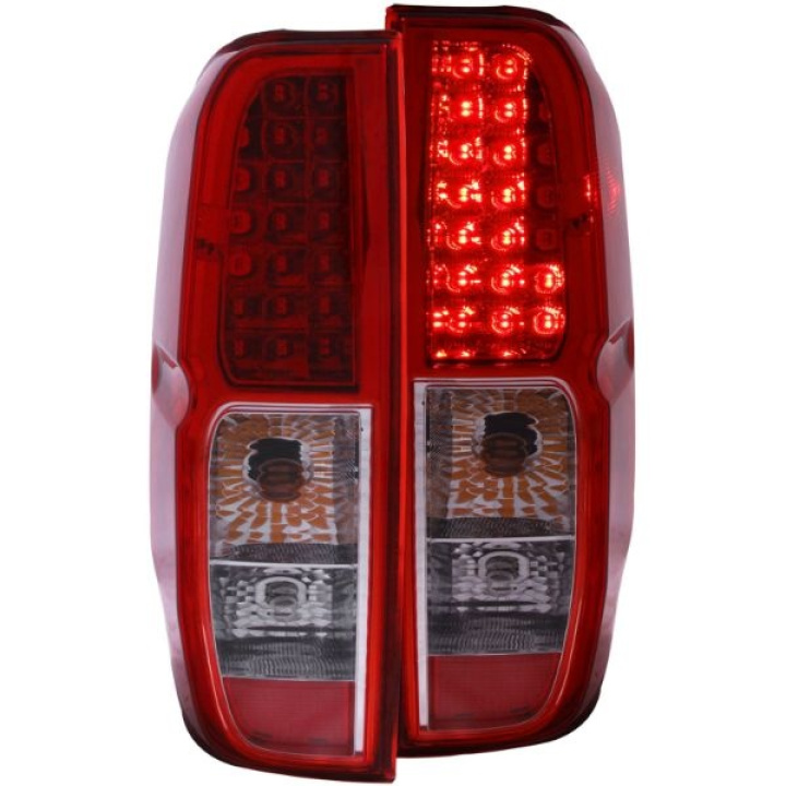 Nissan Frontier 2005-2008 LED Taillights Red/Clear ANZO in the group Select car model / Nissan / Frontier 1997+ at DDESIGN Scandinavia AB (anz311071-2437)
