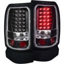 Dodge RAM 1994-2001 LED Taillights Black ANZO