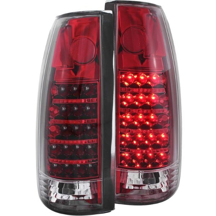 Chevrolet Suburban 1992-1999 LED Taillights Red/Clear ANZO in the group Select car model / Chevrolet / Suburban 2500 / Styling at DDESIGN Scandinavia AB (anz311079-2446)