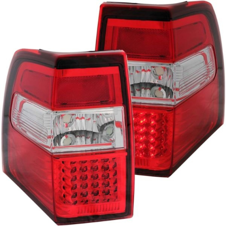 FORD Expedition 2007-2016 LED Taillights Red/Clear ANZO in the group Select car model / Ford / Other models & Engines at DDESIGN Scandinavia AB (anz311108-2465)