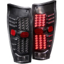 Chevrolet Avalanche 2002-2006 LED Taillights Black ANZO