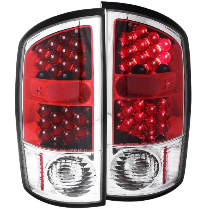 Dodge RAM 3500 2003-2006 LED Taillights Red/Clear ANZO in the group Select car model / Dodge / Ram 01-08 / Styling at DDESIGN Scandinavia AB (anz311133-2473)