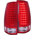 Chevrolet Tahoe 2007-2014 LED Taillights Red/Clear G4 ANZO