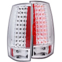 Chevrolet Yukon Denali 2007-2014 LED Taillights Red/Clear G4 ANZO