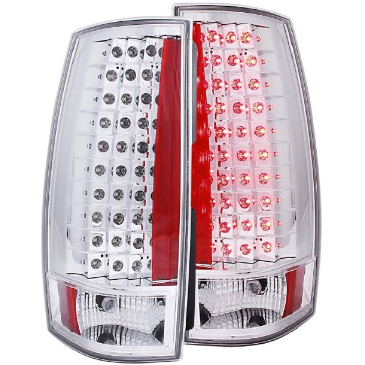 Chevrolet Yukon Denali 2007-2014 LED Taillights Red/Clear G4 ANZO in the group Select car model / Chevrolet / Other models & Engines at DDESIGN Scandinavia AB (anz311141-2547)