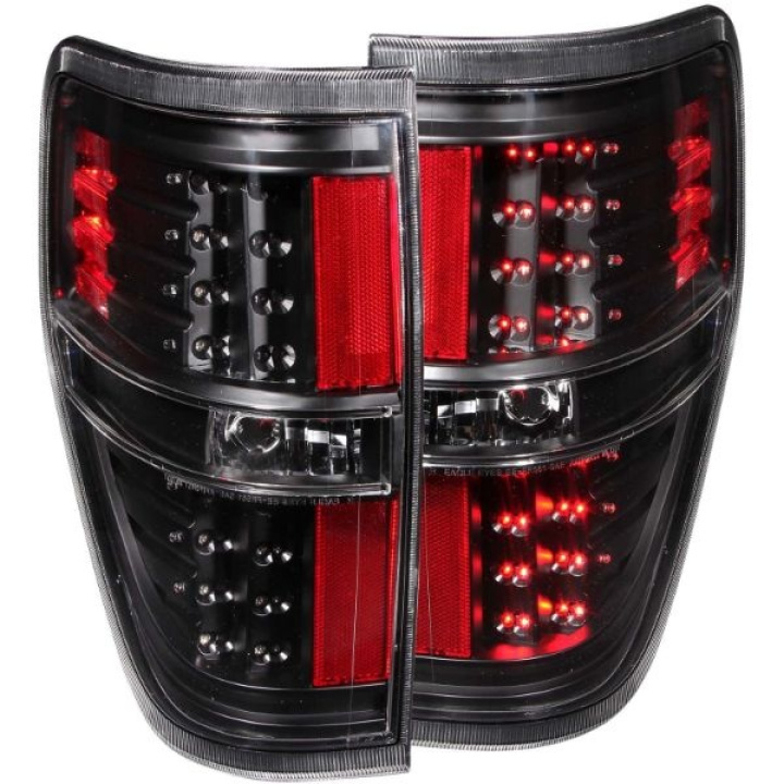 FORD F-150 2009-2014 LED Taillights Black ANZO in the group Select car model / Ford / F-150 09-14 / Styling at DDESIGN Scandinavia AB (anz311145-2190)