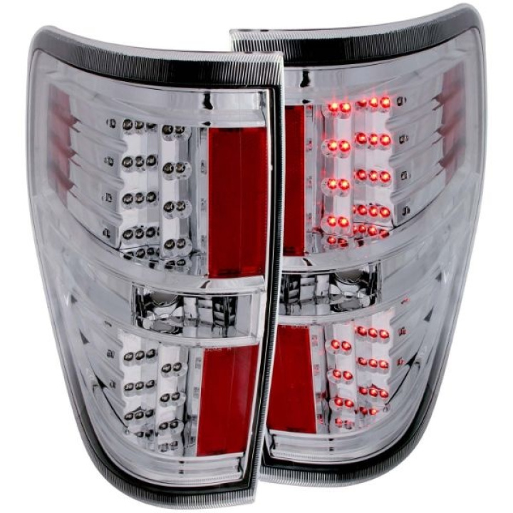 FORD F-150 2009-2014 LED Taillights Chrome ANZO in the group Select car model / Ford / F-150 09-14 / Styling at DDESIGN Scandinavia AB (anz311147-2306)