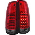 GMC Suburban 1992-1999 LED Taillights Red/Smoke ANZO