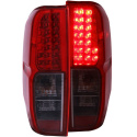 Nissan Frontier 2005-2008 LED Taillights Red/Smoke ANZO