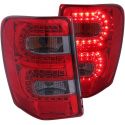 JEEP Grand Cherokee 1999-2004 LED Taillights Red/Smoke ANZO