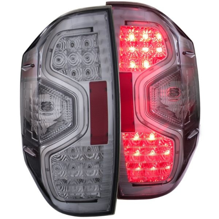 Toyota Tundra 2014-2019 LED Taillights Chrome ANZO in the group Select car model / Toyota / Tundra 14+ / Styling at DDESIGN Scandinavia AB (anz311235-2308)