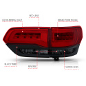 Jeep Grand Cherokee 2014-2022 LED Tail Lights ANZO