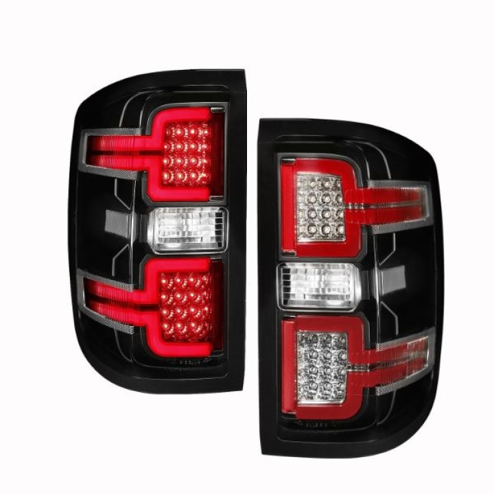 Chevrolet Silverado 2014-2018 1500 LED Taillights Black w/ Sequential ANZO in the group Select car model / Chevrolet / Silverado 14+ / Styling / Lights at DDESIGN Scandinavia AB (anz311289-2246)