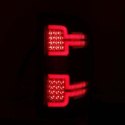 Chevrolet Silverado 2014-2018 3500HD LED Taillights Black w/ Sequential ANZO
