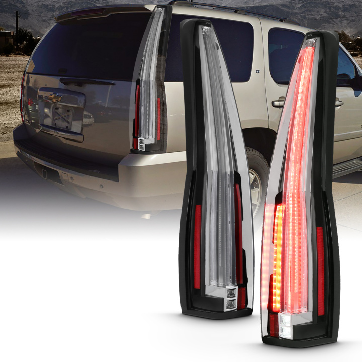 Chevrolet Suburban / Tahoe / GMC Yukon 2007-2014 LED Tail Lights ANZO in the group Select car model at DDESIGN Scandinavia AB (anz311297)