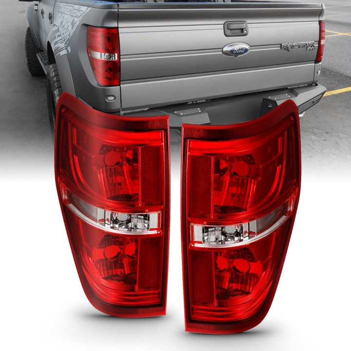 Ford F 150 2009-2014 Tail Lights ANZO in the group Select car model at DDESIGN Scandinavia AB (anz311299)