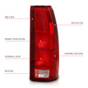 GM C/K 1500–3500 & SUV 1988–2000 (Escalade, Blazer, Suburban) Tail Lights    ANZO