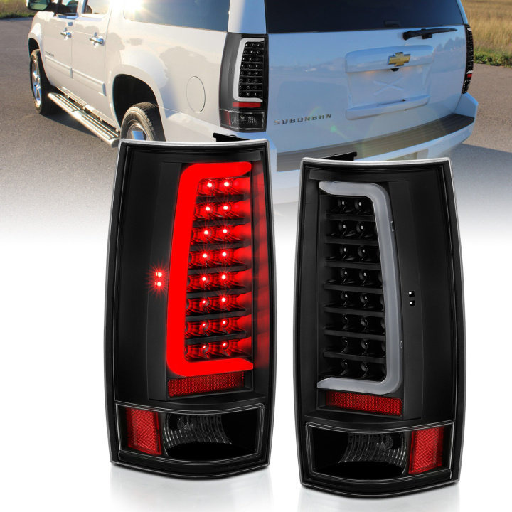 Chevrolet Suburban 1500 / 2500 / Tahoe / GMC Yukon Xl 2007-2014 LED Tail Lights ANZO in the group Select car model at DDESIGN Scandinavia AB (anz311321)