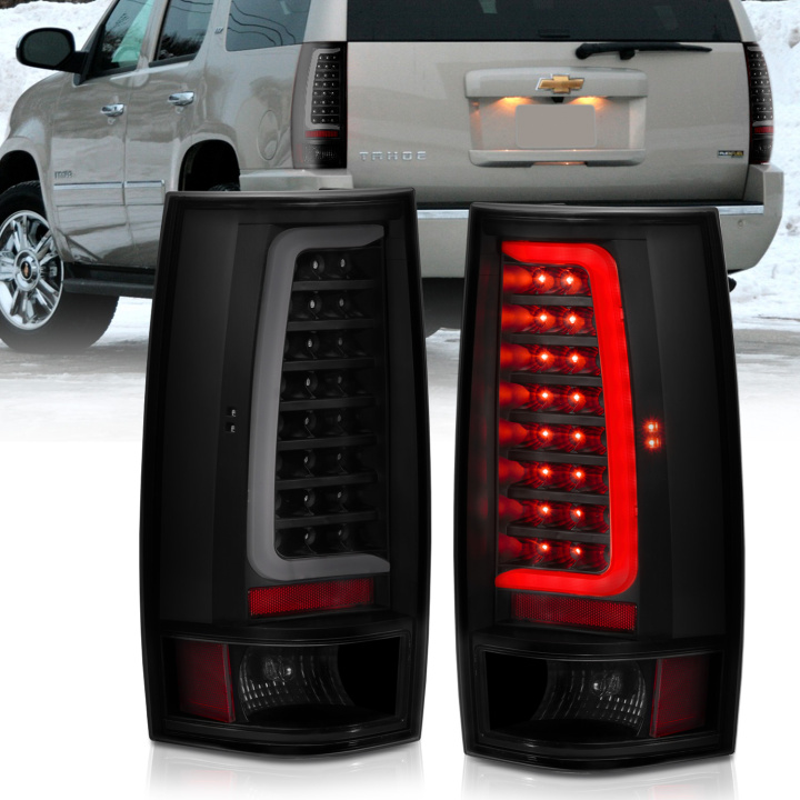 Chevrolet Suburban 1500 / 2500 / Tahoe / GMC Yukon Xl 2007-2014 LED Tail Lights ANZO in the group Select car model at DDESIGN Scandinavia AB (anz311322)