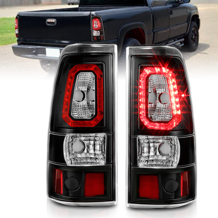 Chevrolet Silverado & GMC Sierra 1500 2500 3500 HD 1999–2007 (Classic) LED Tail Lights ANZO in the group Select car model at DDESIGN Scandinavia AB (anz311324)