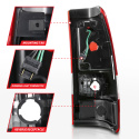 Chevrolet Silverado & GMC Sierra 1500 2500 3500 HD 1999–2007 (Classic) LED Tail Lights ANZO