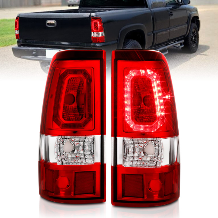 Chevrolet Silverado 1500 / 1500HD / 2500HD / 3500HD 2003-2007 LED Tail Lights ANZO in the group Select car model at DDESIGN Scandinavia AB (anz311329)