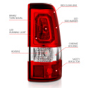 Chevrolet Silverado 1500 / 1500HD / 2500HD / 3500HD 2003-2007 LED Tail Lights ANZO