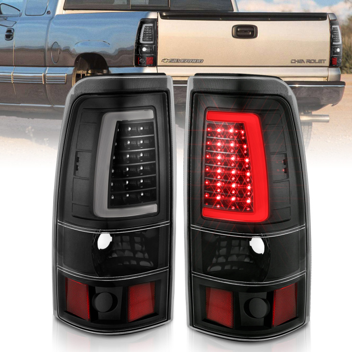 Chevrolet Silverado & GMC Sierra 1500 2500 3500 HD 1999–2007 (Classic) LED Tail Lights ANZO in the group Select car model at DDESIGN Scandinavia AB (anz311330)