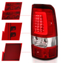 Chevrolet Silverado & GMC Sierra 1500 2500 3500 HD 1999–2007 (Classic) LED Tail Lights ANZO