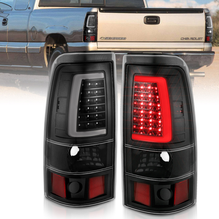 Chevrolet Silverado 1500 / 1500HD / 2500HD / 3500HD 2003-2007 LED Tail Lights ANZO in the group Select car model at DDESIGN Scandinavia AB (anz311333)