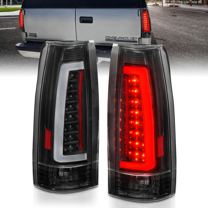 GM C/K 1500–3500, Suburban, Tahoe, Yukon 1988–2000 LED Tail Lights ANZO in the group Select car model at DDESIGN Scandinavia AB (anz311344)