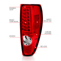 Chevrolet Colorado / GMC Canyon 2004-2012 LED Tail Lights ANZO