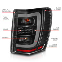 Jeep Grand Cherokee 1999-2004 LED Tail Lights ANZO