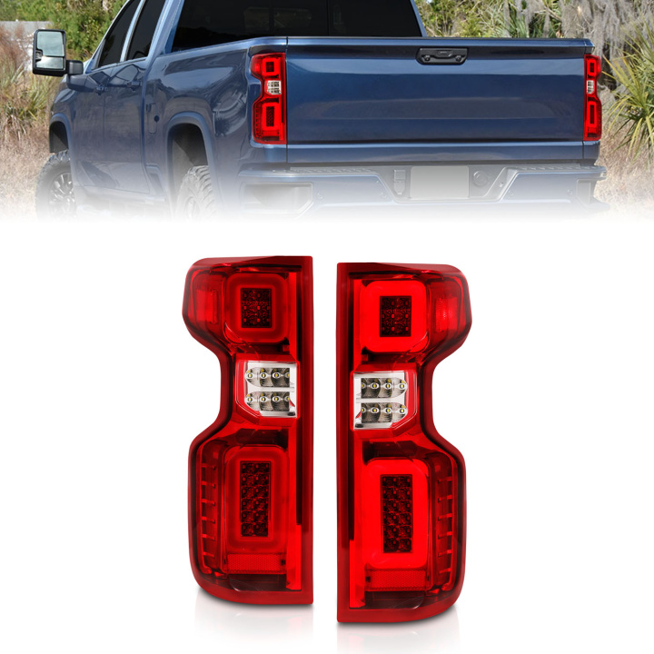 Chevrolet Silverado 1500 / 2500HD / 3500HD 2023 LED Tail Lights ANZO in the group Select car model at DDESIGN Scandinavia AB (anz311419)