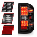 Chevrolet Silverado 1500 / 2500HD / 3500HD / GMC Sierra 2500HD / 3500HD 2014-2019 LED Tail Lights ANZO