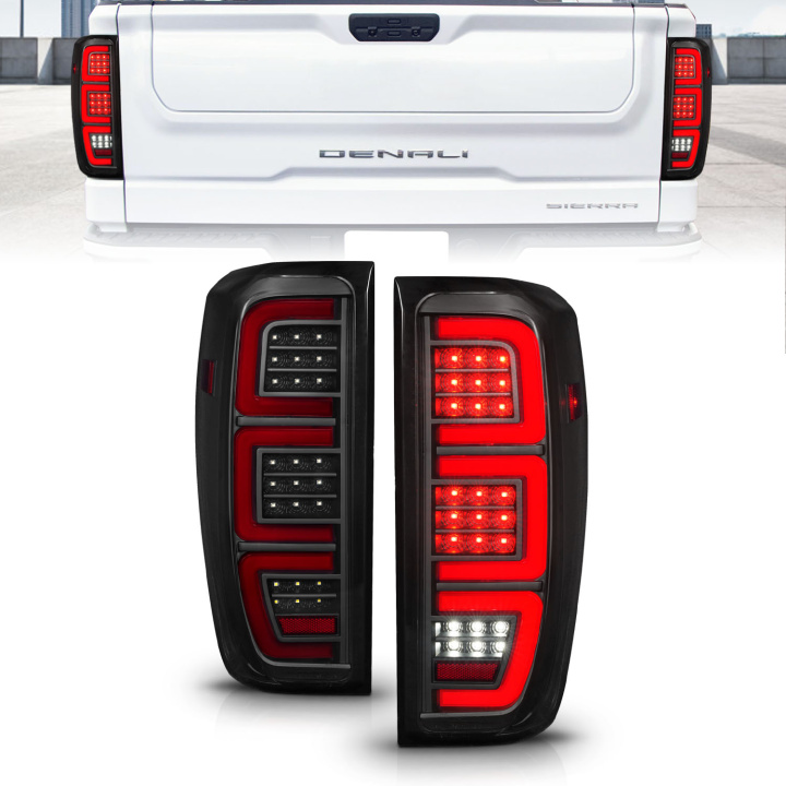 GMC Sierra 1500 / 2500HD / 3500HD 2019-2024 LED Tail Lights ANZO in the group Select car model at DDESIGN Scandinavia AB (anz311460)